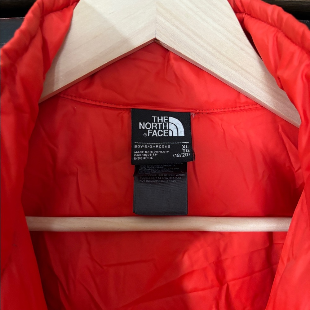 The North Face Red & Black Thermoball Jacket - Picture 3 of 4